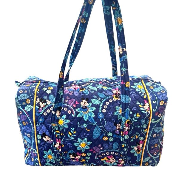 Vera Bradley Disney Parks Dreaming Of Mickey Large Duffel Travel Bag  22" - Picture 2 of 9